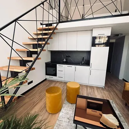 Sunny Loft 24x7 X Free Parking X Close To Old Town By H&h Apartment Wilna